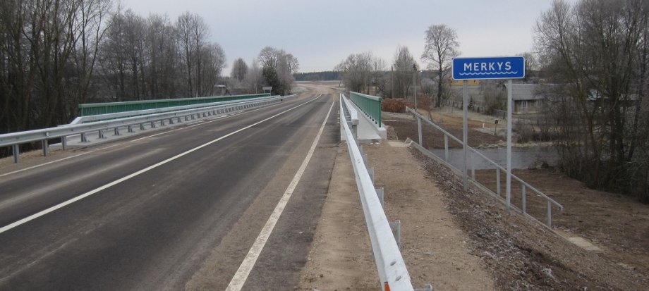 Atidarytas Merkinės tiltas