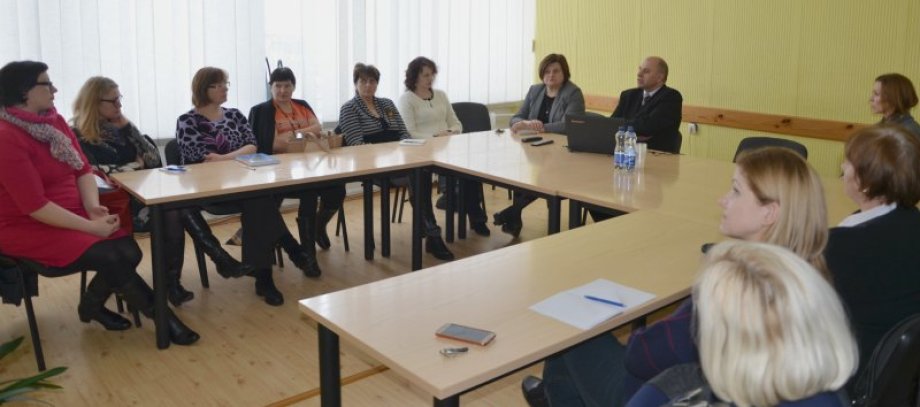 Savivaldybėje lankėsi Valstybinės aukštesniosios prof. Edvardo F. Ščepaniko profesinės mokyklos...