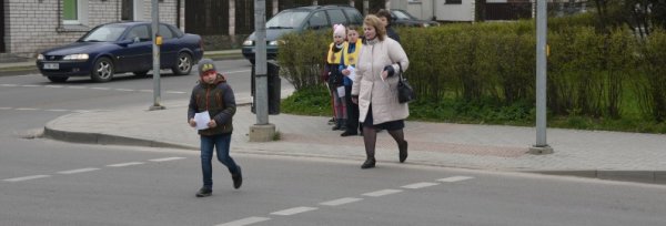 Vyko pradinių klasių mokinių konkurso „Šviesoforas“ rajoninis etapas