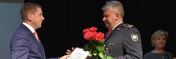 Šalčininkų gaisrininkai šventė 20 – ąjį tarnybos jubiliejų