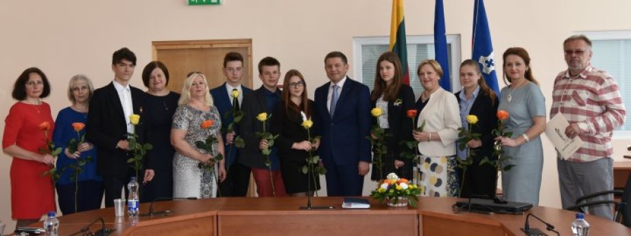 Pagerbti respublikinių olimpiadų nugalėtojai