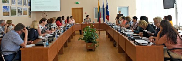 Vyko rajono gimnazijų ir pagrindinių mokyklų vadovų susirinkimas