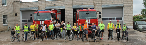 Prevencinis dviračių žygis Šalčininkų rajone