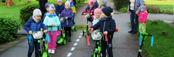 Paspirtukų fiesta Šalčininkų lopšelyje – darželyje „Vyturėlis“