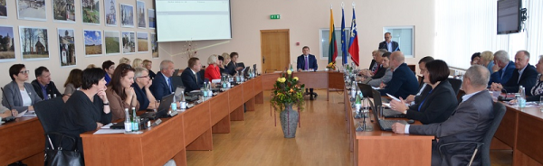 Tarybos posėdžio aktualijos