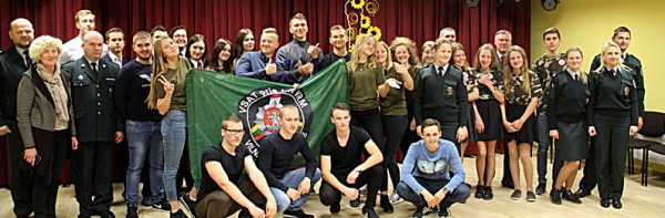 Artėjančio šimtmečio proga žinių viktorinoje kovėsi Vilniaus rinktinės Jaunųjų pasieniečių...