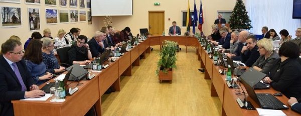 Vyko Šalčininkų rajono savivaldybės tarybos posėdis