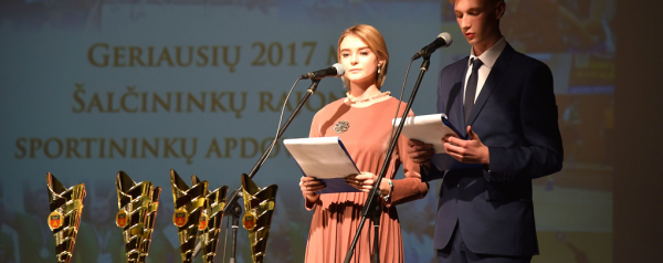 Apdovanoti geriausi 2017 metų Šalčininkų rajono sportininkai