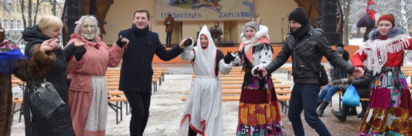 Užgavėnės Šalčininkuose – paskutinės karnavalo linksmybės