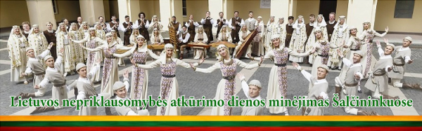 Lietuvos nepriklausomybės atkūrimo dienos minėjimas