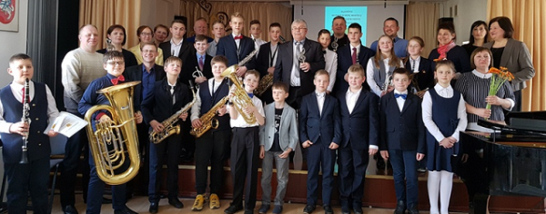 Jašiūnų muzikos mokykloje vyko rajoninis muzikos ir menų mokyklų pučiamųjų instrumentų festivalis