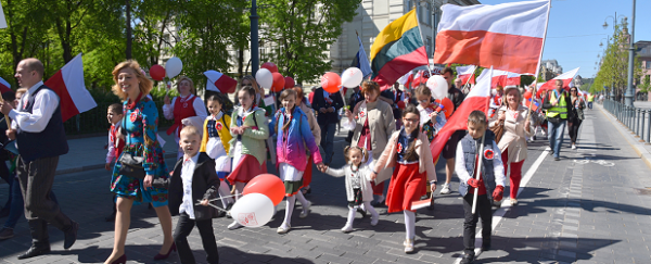 Lenkų solidarumo eisena sostinėje