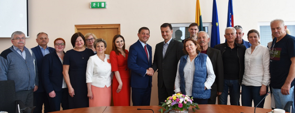 Šalčininkuose svečiavosi delegacija iš Italijos