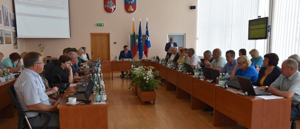 Savivaldybės tarybos posėdyje priimti gyventojams aktualūs sprendimai