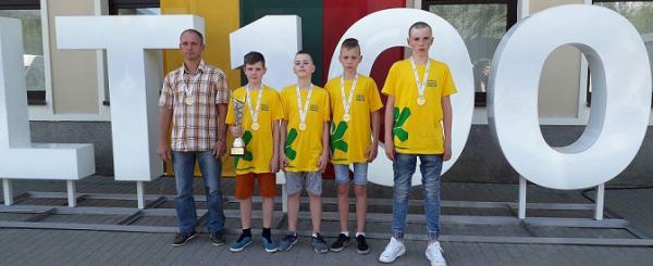 Šalčininkiečiai - Lietuvos mokyklų žaidynių čempionai