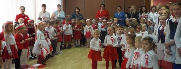 Obchody 100-lecia odzyskania niepodległości przez Polskę w przedszkolu „Bajka“
