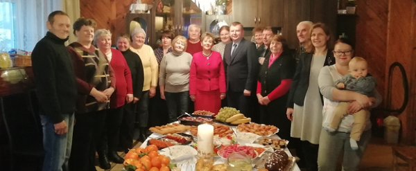 W Kiejdziach, Dajnowie i Jaszunach - opłatkowe spotkania