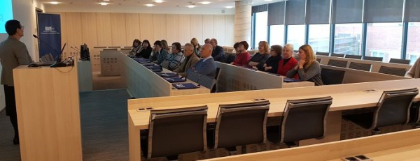 Rajono švietimo įstaigų mokytojai lankėsi Vilniaus Gedimino technikos universitete