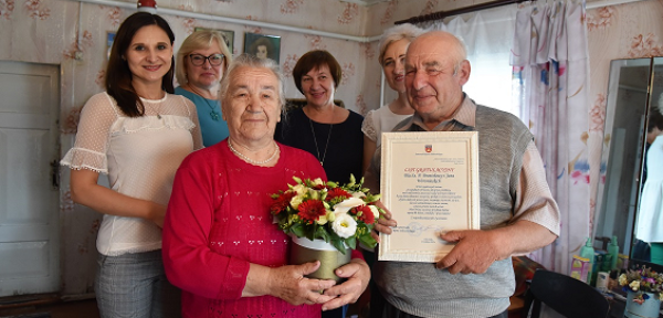Deimantiniai Voroneckių šeimos metai