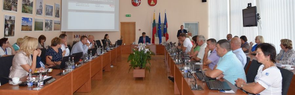 Posėdžiavo Šalčininkų rajono savivaldybės taryba