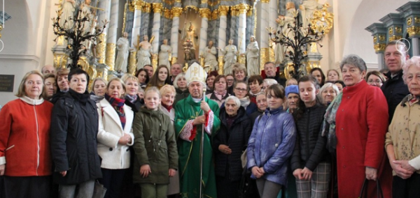 Tikinčiųjų vizitas pas Gardino vyskupą Aleksandrą Kaškevičių