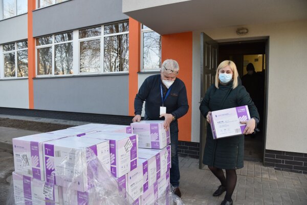 Savivaldybė gavo naują apsaugos priemonių siuntą