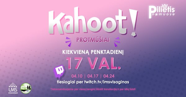Socialinė iniciatyva, apjungusi moksleivius iš šešių Lietuvos rajonų