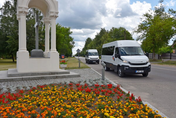 Rajono keliais riedės nauji autobusiukai