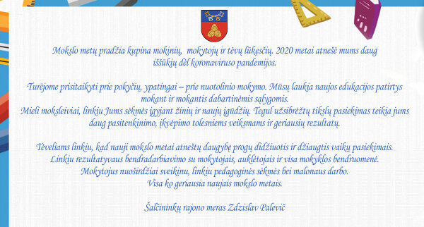 Su Mokslo ir žinių diena!