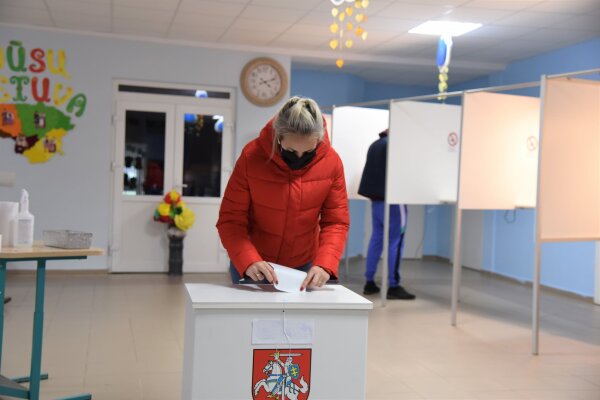Antrasis LR Seimo rinkimų turas: balsavimas iš anksto