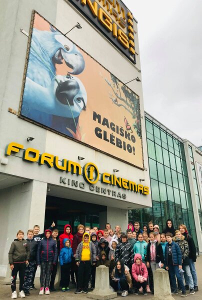 Projekto „Kurk save pramogaudamas" dalyvių išvyka į Vilnių