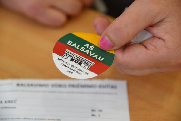 Šalčininkų rajono gyventojai balsuoja iš anksto