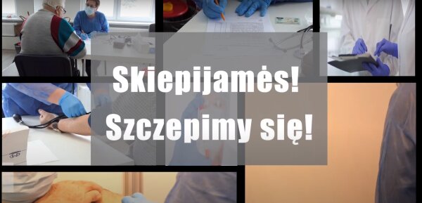 Skiepijamės!