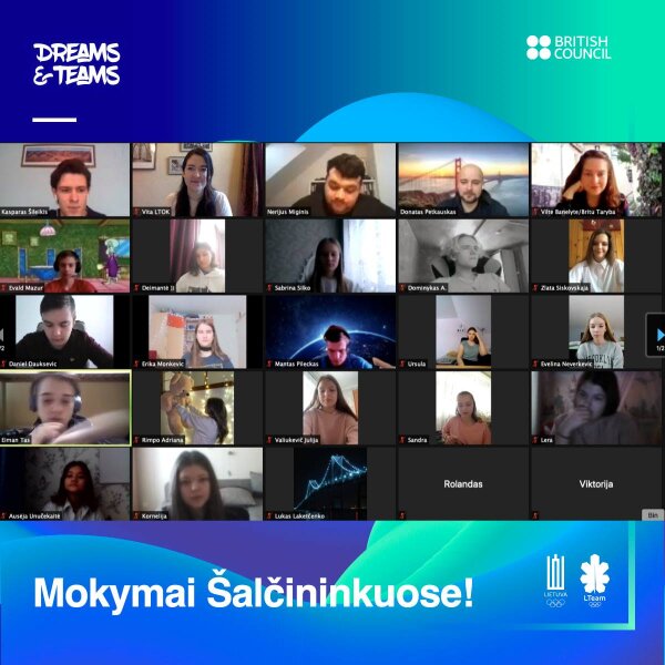 Šalčininkų moksleiviai prisijungė prie ypatingo projekto: sveikino ir pirmoji ponia