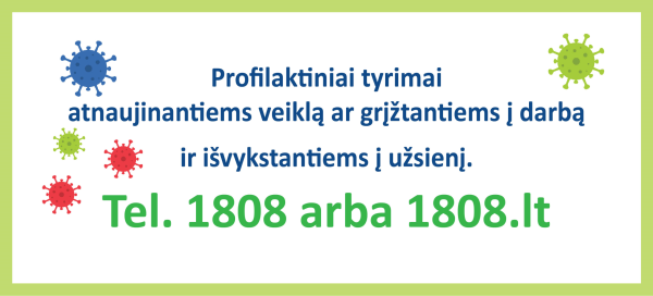 Mobiliajame punkte gyventojai gali atlikti PGR ir greitąjį antigenų testus