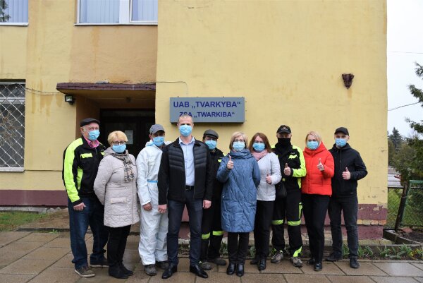 UAB „Tvarkyba“ renkasi skiepą
