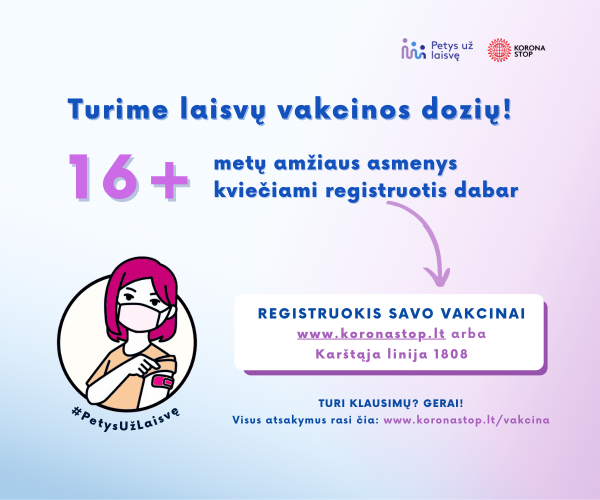 Startavo masinė vakcinacija