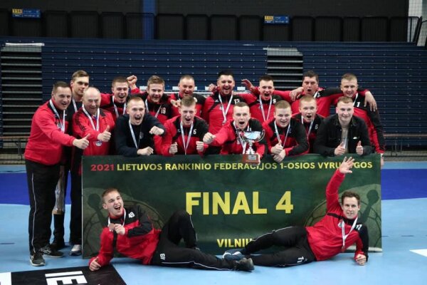 Komanda „Sokol“ - Lietuvos vyrų rankinio I lygos čempionato III vietos laimėtojai!