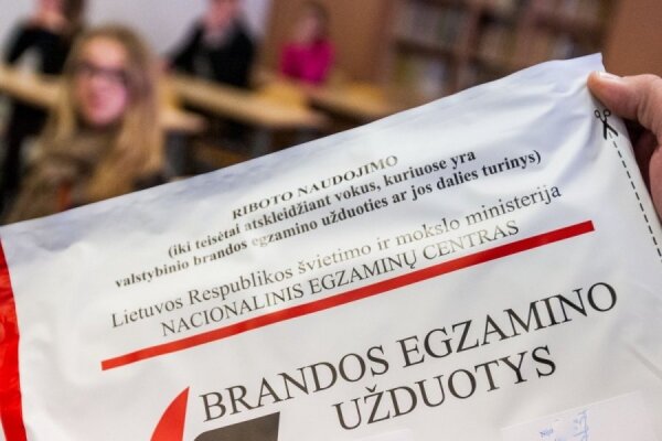 Svarbi informacija laikantiems egzaminus