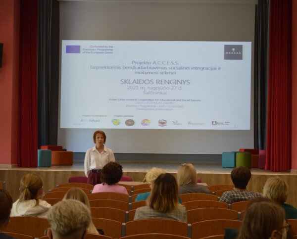 Erasmus+ projekto „A.C.C.E.S.S. tarpsektorinis bendradarbiavimas socialinei integracijai ir...