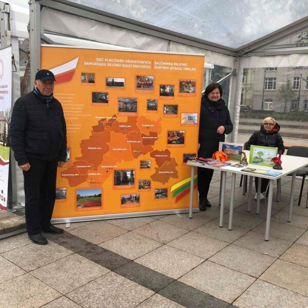 Podziękowanie za udział w III Targach Edukacyjnych Szkół Polskich na Litwie „100 BARW”
