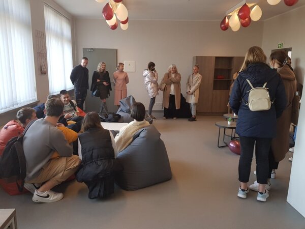Atviros jaunimo erdvės atidarymas Eišiškių laisvalaikio ir verslo centre