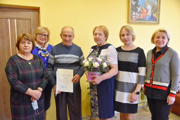 Mikutaičiai švenčia auksines vestuves