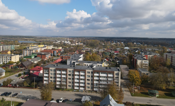Šalčininkai keičiasi: daugiabučių renovacija