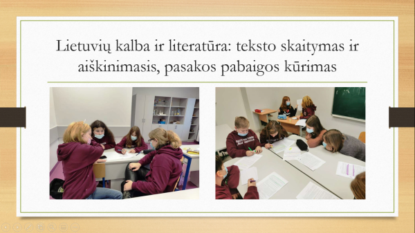 Integruoto patyriminio ugdymo(si) patirtis – būdas įveiklinti mokinį