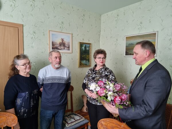 Auksinis vestuvių jubiliejus Baltosios Vokės mieste