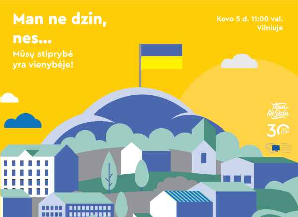 Kviečiame visus jaunus žmones į konferenciją „man ne dzin, nes..."!