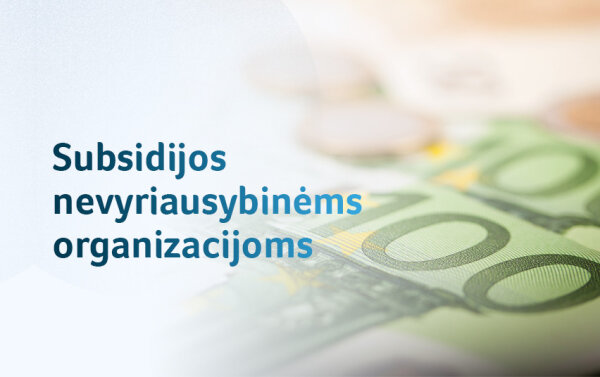Subsidijos nevyriausybinėms organizacijoms