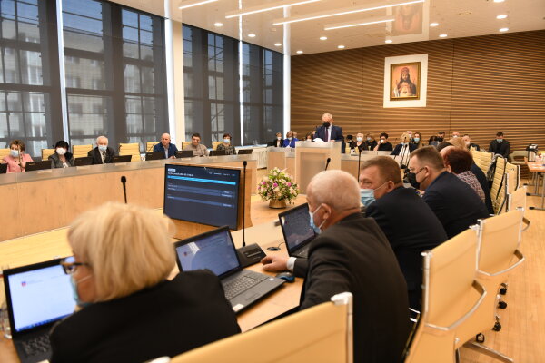 Posėdžiavo Šalčininkų rajono savivaldybės taryba