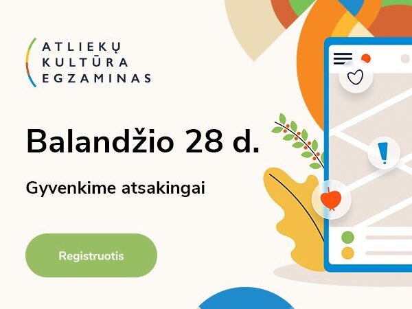 „Atliekų kultūros“ egzaminas kviečia pasitikrinti žinias ir laimėti dovanas